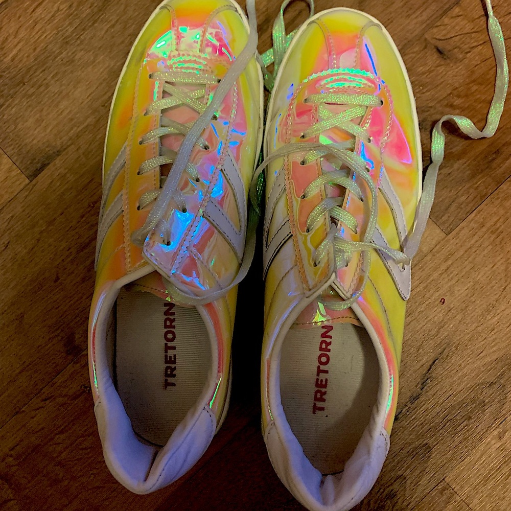 Tretorn iridescent sneakers 8.5